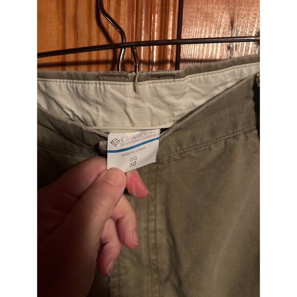 Columbia sportswear men’s khaki pants carpenter size 40x30 - Picture 3 of 3